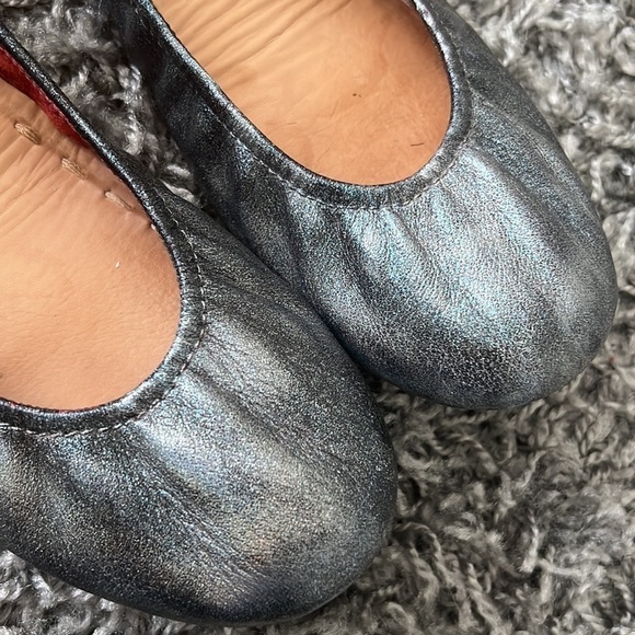 Tieks Custom Holographic Ballet Flats Shoes - Picture 5 of 17